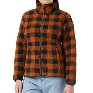 Amazon Essentials Women's Polar Fleece Lined Sherpa Full-Zip Jacket Size M